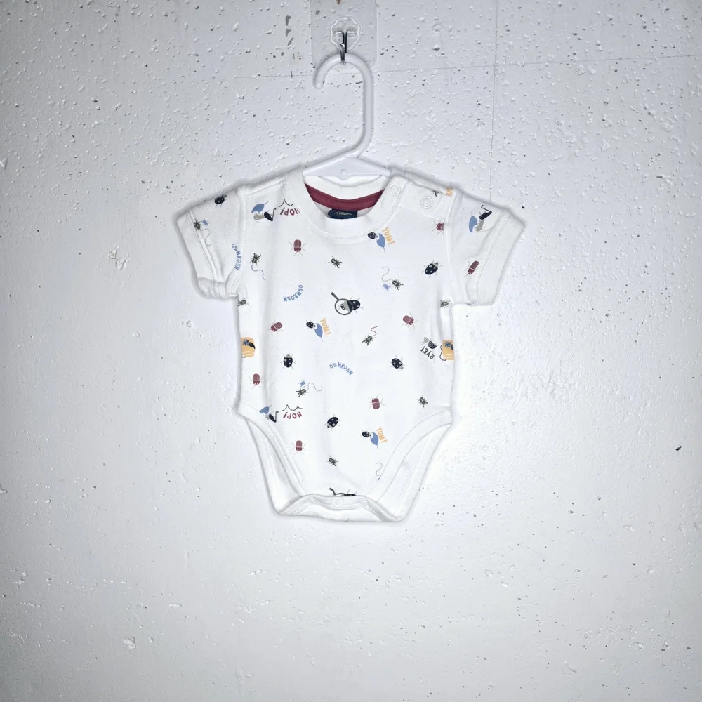 Y2k Oshkosh Infant Bug Print Bodysuit